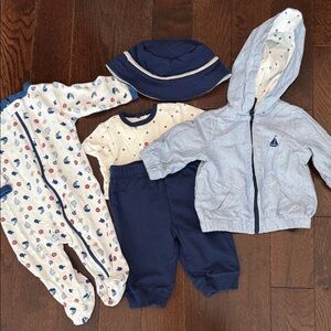 Little Me Nautical 5-piece Set 3M